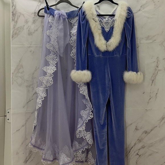 Fun Fashion OOC Wear Custom Lilac lavender Purple Jumpsuit Toni O - Picture 7 of 8